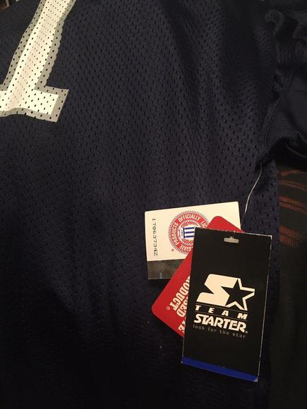 PENN STATE Jersey #1 NCAA Football Team STARTER 2XL NWT Rare Spellout VTG - Picture 3 of 9